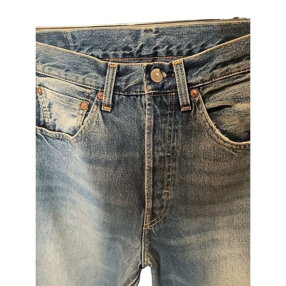 LVC Levis‎ 1955 501XX jeans Selvedge denim Men's Size 28x34  Rare New With Tags - Picture 3 of 11